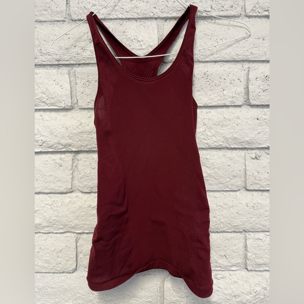 Lululemon Burgundy Tank Top